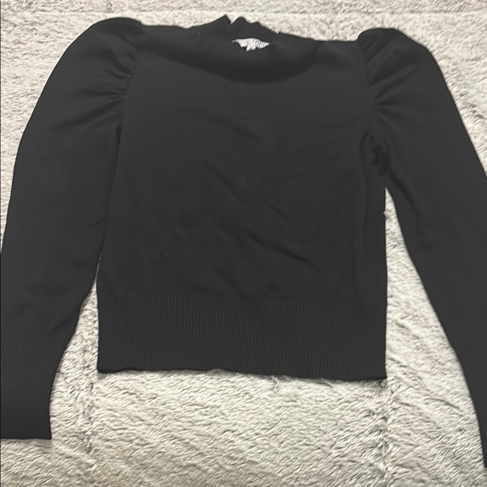 Black Long Sleeve Top
